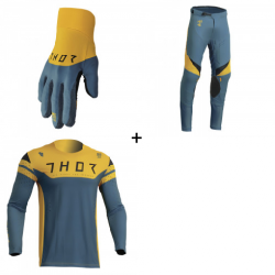 Мотокрос екип THOR RIVAL TEAL/YELLOW Мотокрос екип THOR RIVAL TEAL/YELLOW