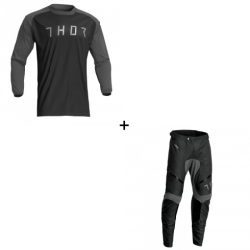 Ендуро екип THOR TERRAIN BLACK/CHARCOAL IN THE BOOT Ендуро екип THOR TERRAIN BLACK/CHARCOAL IN THE BOOT