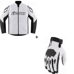 Комплект ICON HOOLIGAN CE WHITE - 2 части Комплект ICON HOOLIGAN CE WHITE - 2 части