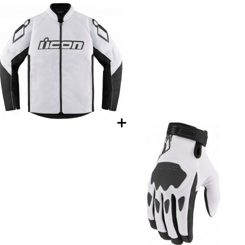 Комплект ICON HOOLIGAN CE WHITE - 2 части Комплект ICON HOOLIGAN CE WHITE - 2 части