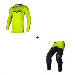 Мотокрос екип SEVEN RIVAL STAPLE FLO YELLOW Мотокрос екип SEVEN RIVAL STAPLE FLO YELLOW