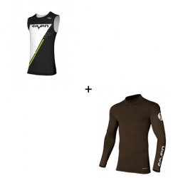 Мотокрос комплект SEVEN ZERO ECHELON BLACK/BRANDY