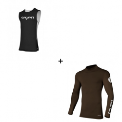 Мотокрос комплект SEVEN ZERO STAPLE BLACK/BRANDY