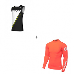 Мотокрос комплект SEVEN ZERO ECHELON BLACK/CORAL