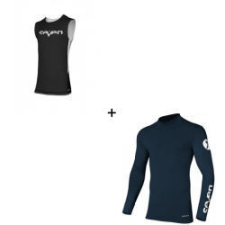 Мотокрос комплект SEVEN ZERO STAPLE BLACK/NAVY