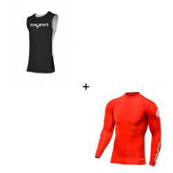 Мотокрос комплект SEVEN ZERO STAPLE BLACK/RED