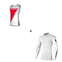 Мотокрос комплект SEVEN ZERO ECHELON WHITE/RED/WHITE