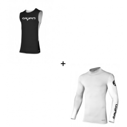 Мотокрос комплект SEVEN ZERO STAPLE BLACK/WHITE Мотокрос комплект SEVEN ZERO STAPLE BLACK/WHITE