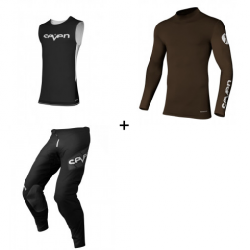 Мотокрос екип SEVEN ZERO STAPLE BLACK/BRANDY Мотокрос екип SEVEN ZERO STAPLE BLACK/BRANDY