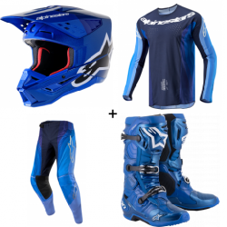 Мотокрос екип ALPINESTARS T-STAR PNEU NV/BL - 4 части