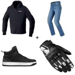 Комплект SPIDI ARMOR EVO BLACK - 4 части