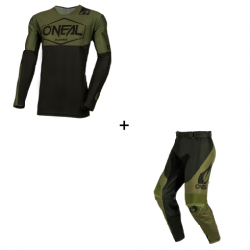 Мотокрос екип O'NEAL MAYHEM HEXX BLACK/GREEN V.24 Мотокрос екип O'NEAL MAYHEM HEXX BLACK/GREEN V.24