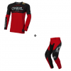 Мотокрос екип O'NEAL MAYHEM HEXX BLACK/RED V.24