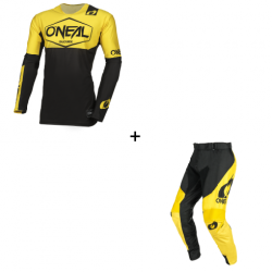 Мотокрос екип O'NEAL MAYHEM HEXX BLACK/YELLOW V.24