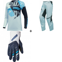 Дамски мотокрос екип THOR WOMEN'S SECTOR SPLIT LIGHT BLUE - 3 части Дамски мотокрос екип THOR WOMEN'S SECTOR SPLIT LIGHT BLUE - 3 части