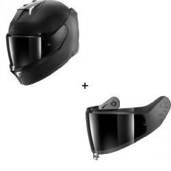 Комплект Каска SHARK SKWAL i3 MATT DARK SHADOW - тъмен визьор