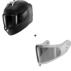 Комплект Каска SHARK SKWAL i3 MATT DARK SHADOW - опушен визьор