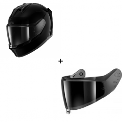 Комплект Каска SHARK D-SKWAL 3 BLACK - тъмен визьор Комплект Каска SHARK D-SKWAL 3 BLACK - тъмен визьор