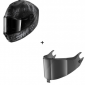 Комплект Каска SHARK SPARTAN RS SHAYTAN MATT BLACK/GREY - тъмен визьор thumb