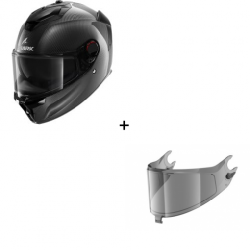 Комплект Каска SHARK SPARTAN GT PRO CARBON SKIN GLOSS- опушен визьор Комплект Каска SHARK SPARTAN GT PRO CARBON SKIN GLOSS- опушен визьор