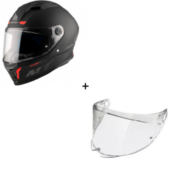 Комплект MT STINGER 2 A1 MATT BLACK - 2 части Комплект MT STINGER 2 A1 MATT BLACK - 2 части