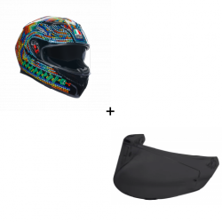 Комплект AGV K3 - ROSSI WINTER TEST 2018 - 2 части