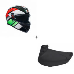 Комплект AGV K3 - WING BLACK/ITALY - 2 части