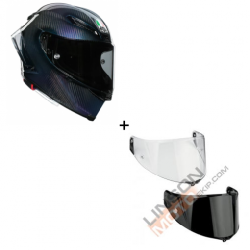 Комплект AGV PISTA GP RR E2206 DOT - MONO IRIDIUM CARBON 