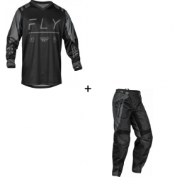 Мотокрос екип FLY RACING F-16 Riding - Black/Charcoal
