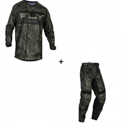 Мотокрос екип FLY RACING F-16 Riding Kryptec S.E. -Moss Grey/Black Мотокрос екип FLY RACING F-16 Riding Kryptec S.E. -Moss Grey/Black