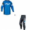 Мотокрос екип FLY RACING Kinetic Prix- Bright Blue/Charcoal/White