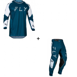 Мотокрос екип FLY RACING Evolution DST - Navy/White