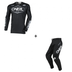 Мотокрос екип O'NEAL MAYHEM HEXX BLACK/WHITE V.25 Мотокрос екип O'NEAL MAYHEM HEXX BLACK/WHITE V.25