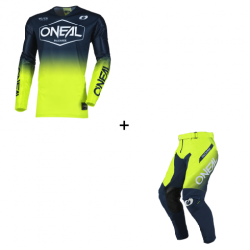 Мотокрос екип O'NEAL MAYHEM HEXX BLUE/NEON YELLOW V.25 Мотокрос екип O'NEAL MAYHEM HEXX BLUE/NEON YELLOW V.25