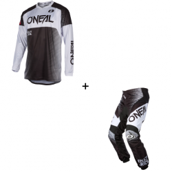 Мотокрос екип O'NEAL MATRIX RIDEWEAR BLACK/GRAY V.25