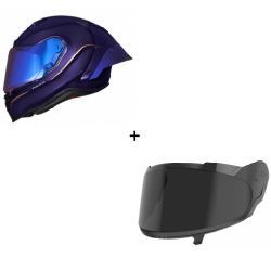 Каска NEXX X.R3R HAGIBIS PURPLE + Визьор SMOKE Каска NEXX X.R3R HAGIBIS PURPLE + Визьор SMOKE