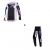 Детски мотокрос екип Alpinestars FLUID GRID BLKACK/GREY/PURPLE - 2 Части thumb