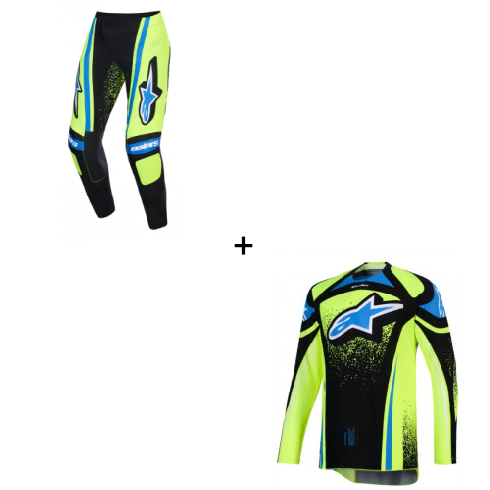 Мотокрос екип ALPINESTARS TECHSTAR NOMUR NAVY/YL/BLU - 2 Части Мотокрос екип ALPINESTARS TECHSTAR NOMUR NAVY/YL/BLU - 2 Части