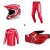 Мотокрос екипировка ALPINESTARS SM7 RED/WHITE - 4 Части