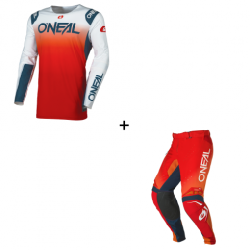 Мотокрос екипировка O'NEAL PRODIGY FIVE FIVE RED/ORANGE/NAVY BLUE V.26 - 2 части Мотокрос екипировка O'NEAL PRODIGY FIVE FIVE RED/ORANGE/NAVY BLUE V.26 - 2 части
