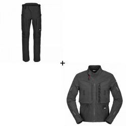 Мото екип SPIDI FRONTIER BLACK - 2 части Мото екип SPIDI FRONTIER BLACK - 2 части