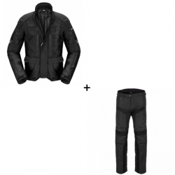 Мото екип SPIDI TRAVELER 3 EVO BLACK - 2 части Мото екип SPIDI TRAVELER 3 EVO BLACK - 2 части