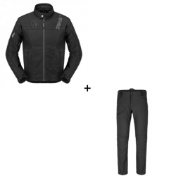 Мото екип SPIDI CORSA H2out BLACK - 2 части