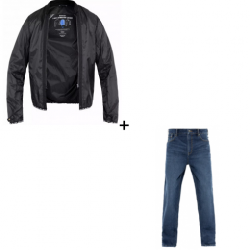 Мото екип JOHN DOE Aero Mesh BLACK - 2 части