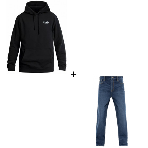 Мото Екип JOHN DOE JD LETTERING BK - 2 части Мото Екип JOHN DOE JD LETTERING BK - 2 части