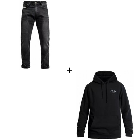 Мото екип JOHN DOE JD LETTERING BK - 2 части Мото екип JOHN DOE JD LETTERING BK - 2 части