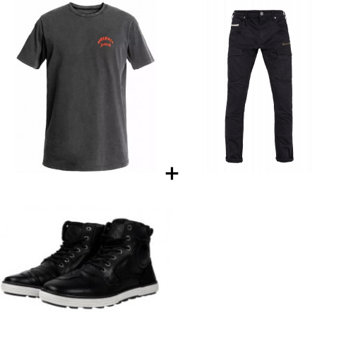 Комплект JOHN DOE LION Black - 3 части Комплект JOHN DOE LION Black - 3 части