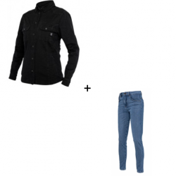 Дамски комплект JOHN DOE BLACK - 2 части