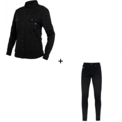 Дамски комплект JOHN DOE BLACK - 2 части