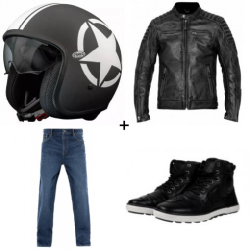 Комплект каска PREMIER Vintage Star SG 9BM - 4 части Комплект каска PREMIER Vintage Star SG 9BM - 4 части